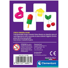 Clementoni - Strega Comanda Colore Kartenspiele - Italienische Edition
