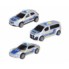 Dickie - Police Unit Assortment With Lights And Sounds Play Vehicles