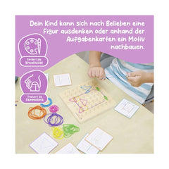 Eichhorn - Montessori Geometriebrett - Lernspielzeug