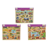 Eichhorn - Wooden Mega Stud Puzzle - Puzzles