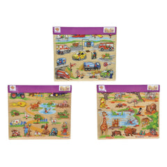 Eichhorn - Wooden Mega Stud Puzzle - Puzzles
