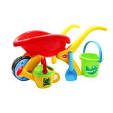 Gowi - Design Wheelbarrow Set Classic - 4 Pieces - Outdoor Play Equipment