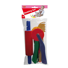 Gowi - Kneading Tool 6 Pieces - Clay & Modeling Dough