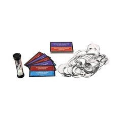 Klartex Board Game German Edition in matte cardboard packaging with colorful cards and a transparent plastic window.