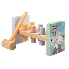 Johntoy - The Wildies Family Pound A Peg - Baby Activity Toys