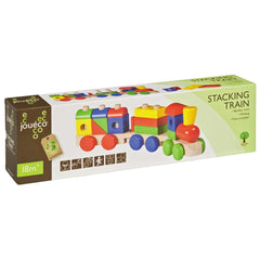 Johntoy - Wooden Stacking Train - Sorting & Stacking Toys