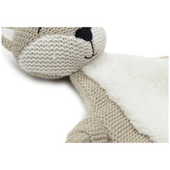 Jollein Pacifier Cloth Fox features a stuffed animal and blanket in a close-up centered layout.