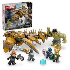 Lego - Marvel Super Heroes - Die Avengers gegen den Leviathan - Konstruktionsspielzeug