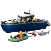 LEGO - Polizeiboot-Verfolgungsjagd - Konstruktionsspielzeug