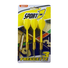 Mandelli - Sport1 3 Darts 15 gr Yellow - Sports Toys