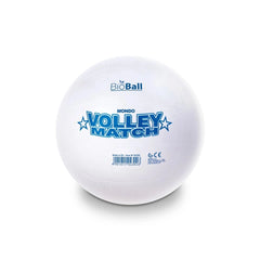 Mondo Beach Volleyball Match, white ball with blue "VOLLEY MATCH" text and barcode, marked "Made in EU" and "CE".