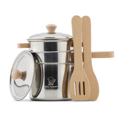 Neue klassische Spielzeuge - Metallpfannen-Set - Rollenspiele und Berufsspiele