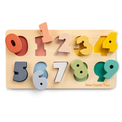 New Classic Toys - Zahlenpuzzle - 0 bis 9 - Lernspielzeug