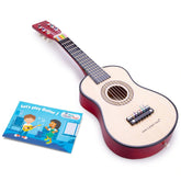 Neue klassische Spielzeuge - Spielgitarre - Braun - Musikinstrumente