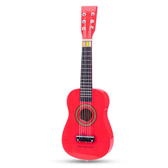New Classic Toys - Speelgoedgitaar - Rood - Muziekinstrumenten