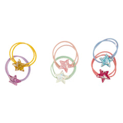 Nice - Star Pony 2 Pcs Hair Bands Set - Personal Care