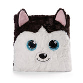 NICI - Glubschis-Coussin-Husky-Barkley-Peluches