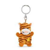 NICI - Key-Friends-Keyholder-Brown-Striped-Cat-Keychains