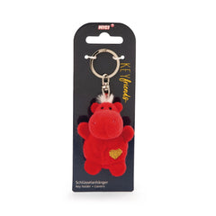 NICI - Key-Friends-Red-Hippo-Keyholder - Keychains