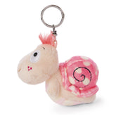 NICI - Key-Ring-Snail-Pink-10-Cm - Keychains