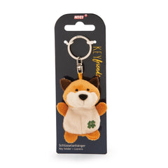 NICI - Keyholder Fox with Cloverleaf - Collectibles