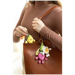 NICI - Mini-Funnies-Keyholder-Fried-Egg-Collectibles