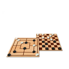 Noris - Deluxe - Morris & Checkers - Board Games - International Edition - Board Games