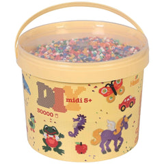 Perles à repasser Pet Hama - Seau de 30 000 pièces.