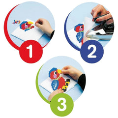 Pet Hama Bügelperlen Maxi im Topf - Mix Standard (00) 1400 Stück.