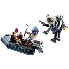 Playmobil City Action Police Jetpack Arrest Of The Art Thief - 70782