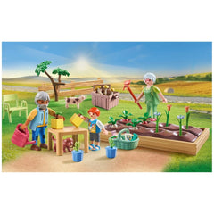 Playmobil Country Idyllic Vegetable Garden At The Grandparents - 71443