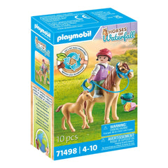 Playmobil Horses Of Waterfall Child With Pony And Foal - 71498
