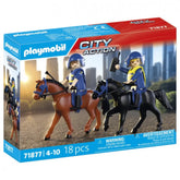 Playmobil - Toy Playsets - Police Horse Patrol - 4 Years - City Action
