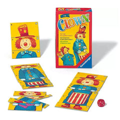Ravensburger - Clown - Brettspiel - Mehrsprachige Anleitung