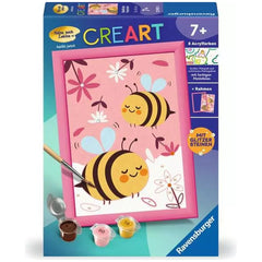 Ravensburger - CreArt Animals Cute Bumblebees - Arts & Crafts