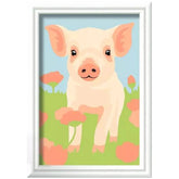 Ravensburger - CreArt Animaux Petit Cochon - Loisirs Créatifs