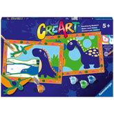 Ravensburger - Creart Pays des Dinosaures - Peinture par Numéros - Arts et Métiers