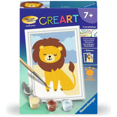 Ravensburger - CreArt Wild Animals Lion - Arts & Crafts