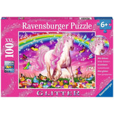 Ravensburger - Horse Dream Glitter Edition - 100 Pieces - Puzzles