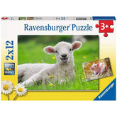 Ravensburger - Unsere Nutztiere - 2x12 Teile - Puzzles