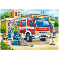 Ravensburger - Police et Brigade de Pompiers - 2x12 Pièces - Puzzles
