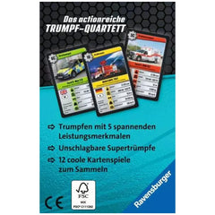 Ravensburger - Super Trump Blue Light - Board Game - German Edition