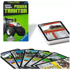 Ravensburger - Super Trump Power Traktor - Brettspiel - Deutsche Edition