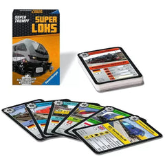 Ravensburger - Super Trump Super Locomotives - Board Game - German Edition