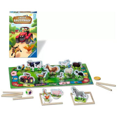 Ravensburger - Unser Bauernhof - Board Game - Multi-Language Instructions