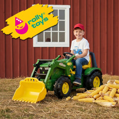 Rolly Toys - Rollyx-Trac Premium John Deere 8400R Bagger Spielzeug