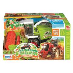 RSToys - La Grande Fattoria Mietitrebbia A Frizione - Play Vehicles
