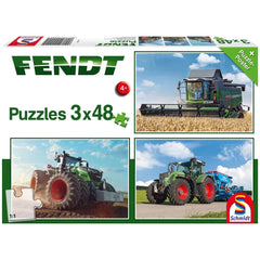 Schmidt Spiele - Fendt 1050 Vario / 724 Vario / 6275L 48 Pcs - Puzzles
