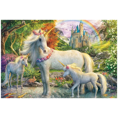 SCHMIDT SPIELE - Unicorn mare with two foals 200 Pcs Children’s puzzles - Puzzles