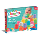 Soft Clemmy - Touch And Play 20 weiche Bauklötze Baby-Spielzeug